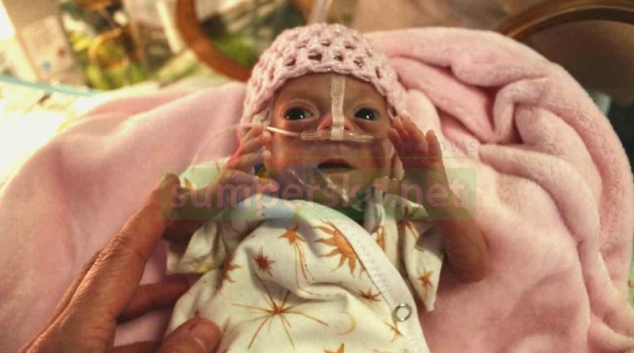 Vaneska vážila při porodu 395 gramů