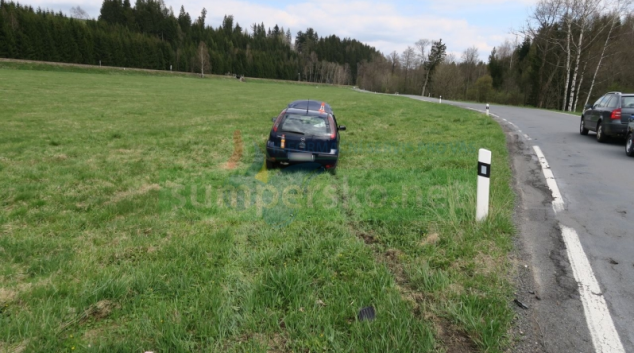 Řidič usnul za volantem