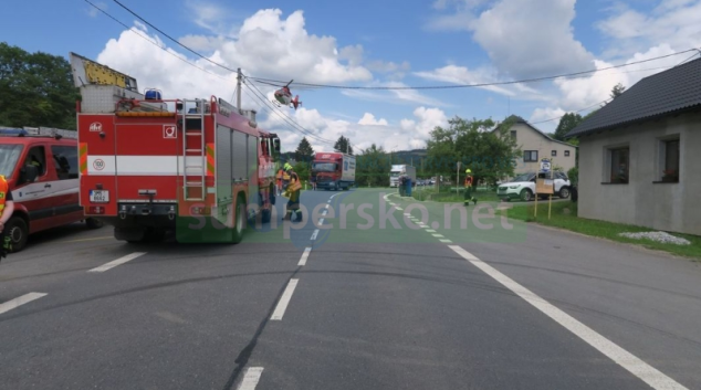 Řidič nedal přednost motorkáři