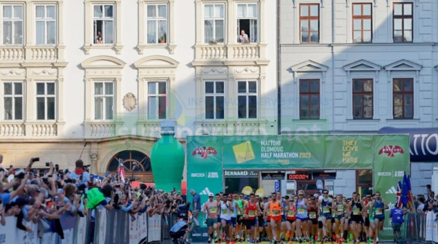 Mattoni 1/2Maraton Olomouc nabídnul svým EuroHerodes ideální počasí