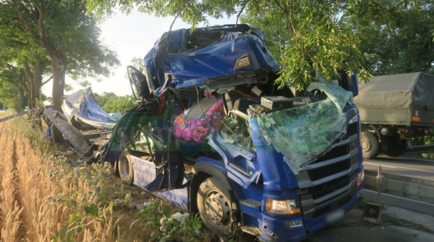 Řidič náklaďáku s přívěsem nadýchal přes dvě promile