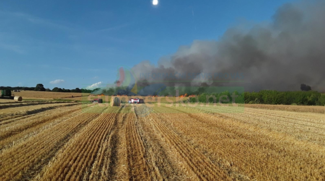 Zvýšený počet požárů v Olomouckém kraji
