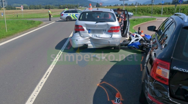 Hromadná dopravní nehoda v Rapotíně