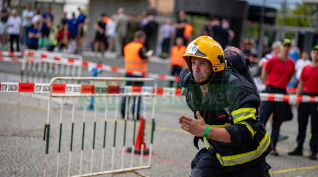 Olomouc hostila soutěž o nejtvrdšího hasiče