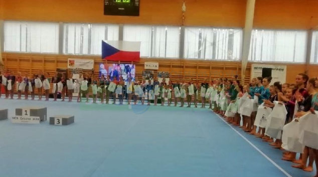 Šumperské sportovní gymnastky na Mistrovství ČR