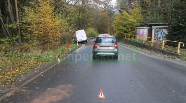 Dopravní nehoda při předjíždění