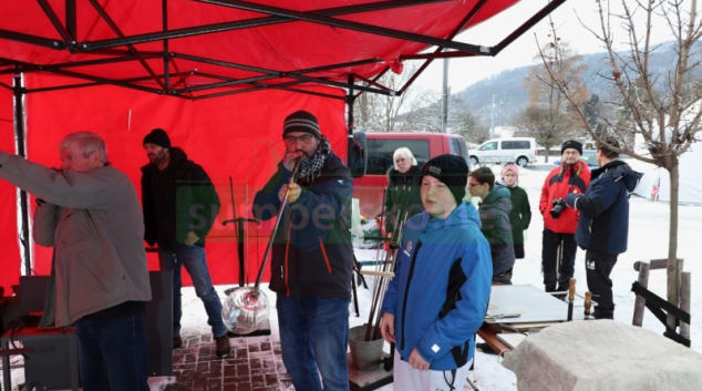 Vánoční skláření v Rapotíně