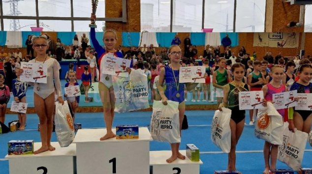 Šumperské gymnastky uspěly ve Zlíně
