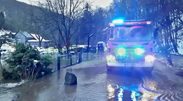 FOTO: Výjezdy hasičů v kraji