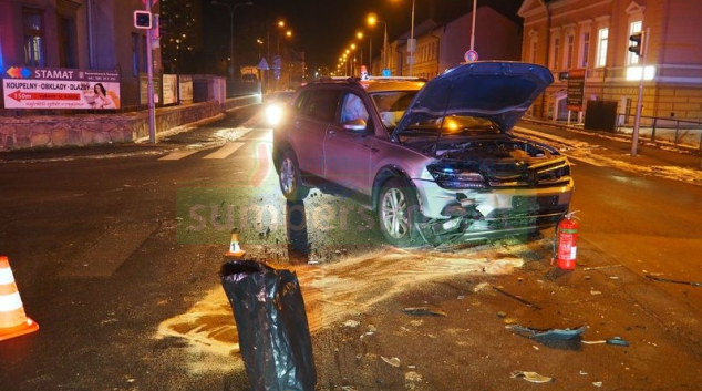 Řidič v Šumperku nedal přednost