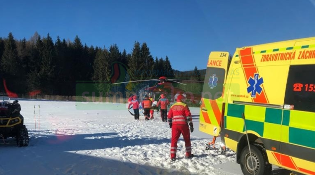 Náročný víkend horských záchranářů v Karlově pod Pradědem