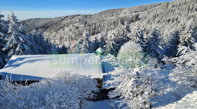 Opuštěný batoh v Jeseníkách