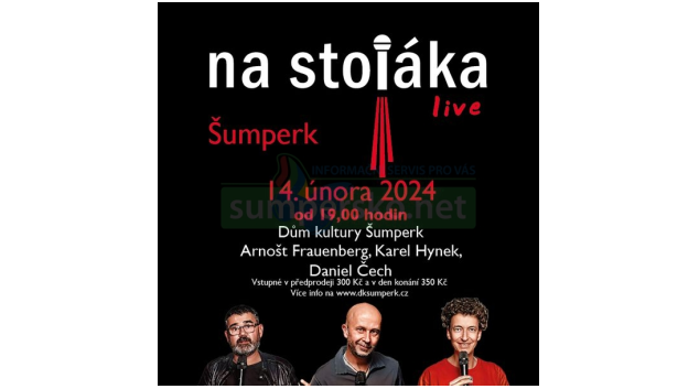 Stand-up comedy Na stojáka v Šumperku