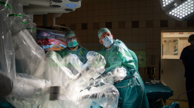 Robota opakovaně využili při operaci slinivky břišní