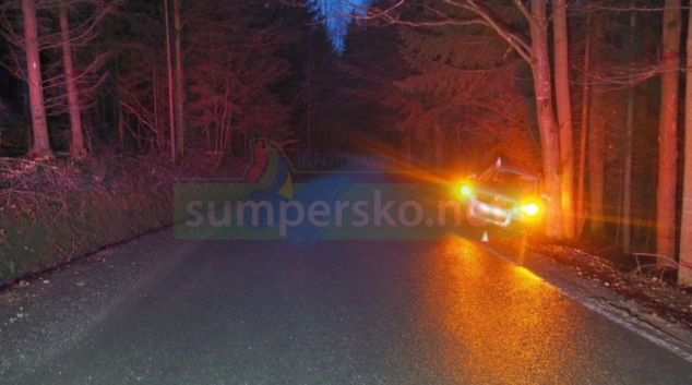 Auto u Šumperka se samovolně rozjelo