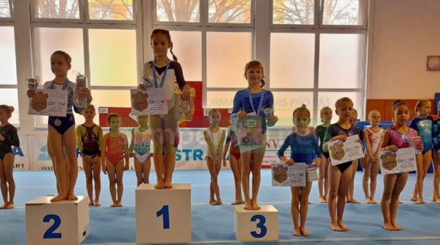 Gymnastický klub Šumperk zahájil sezónu po zimní přípravě