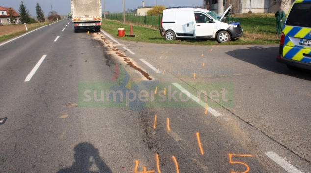 Řidič podcenil rychlost