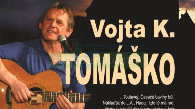 Koncert písničkáře Vojty K. Tomáška