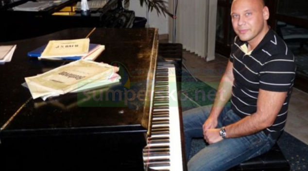 Český pianista Michal Mašek v Zábřehu