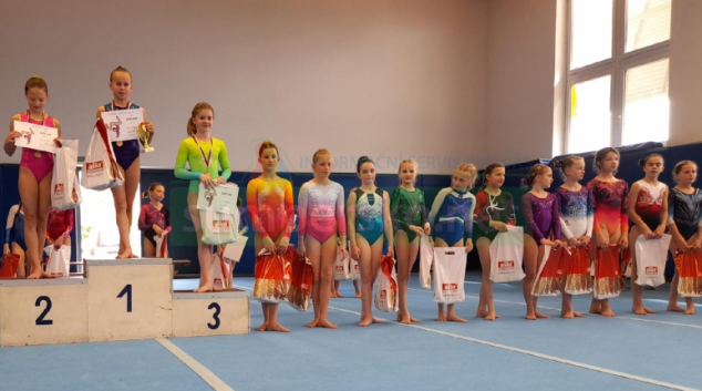 Šumperské gymnastky uspěly v Prostějově