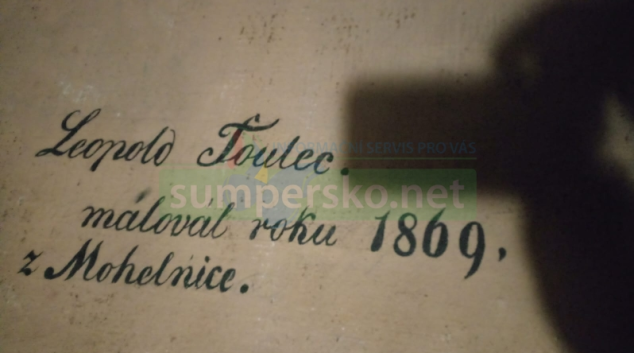 Nově objevený obraz mohelnického malíře Toulce
