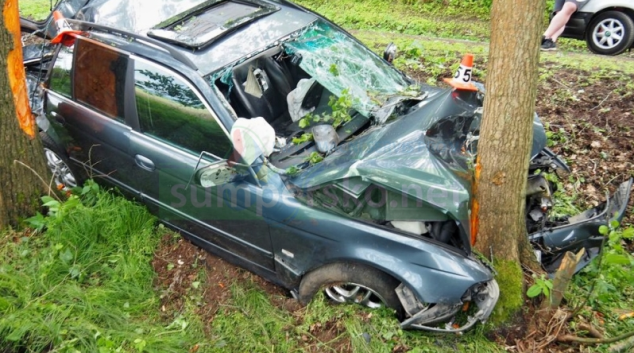 Řidič mezi Sudkovem a Lesnicí přejel do protisměru