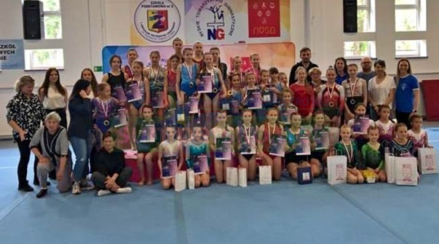 Nysa. Mezinárodní utkání ve sportovní gymnastice