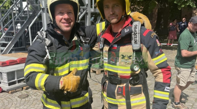 Hasič z Olomouckého kraje zabodoval v Německu