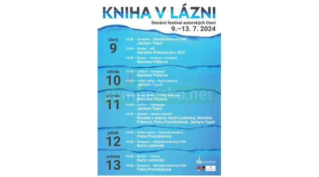 Literární festival na Šumpersku