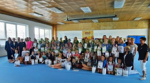 Gymnastky TJ Šumperk startovaly v Bruntále