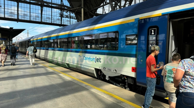 Nejmodernější souprava ComfortJet vyjela do zkušebního provozu