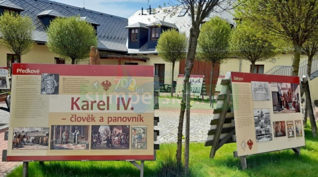Karel IV. v silničním muzeu