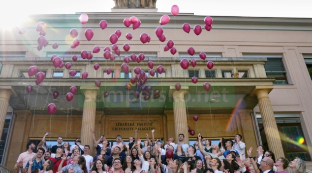 Lékařská fakulta UP Olomouc se rozloučila se svými absolventy