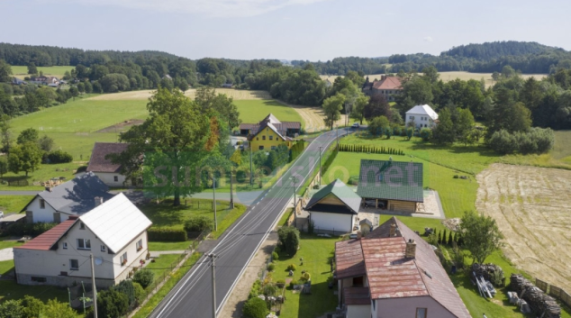Nová silnice v Černé Vodě na Jesenicku