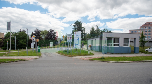 FN Olomouc rozšíří vjezd Hněvotínská 1