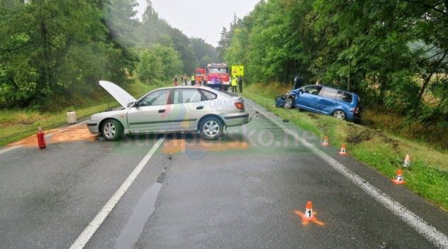 Řidička na Mohelnicku přejela do protisměru