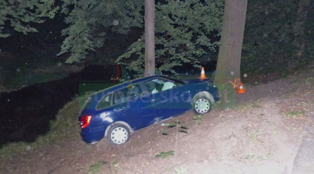 Opilý řidič pod vlivem drog boural