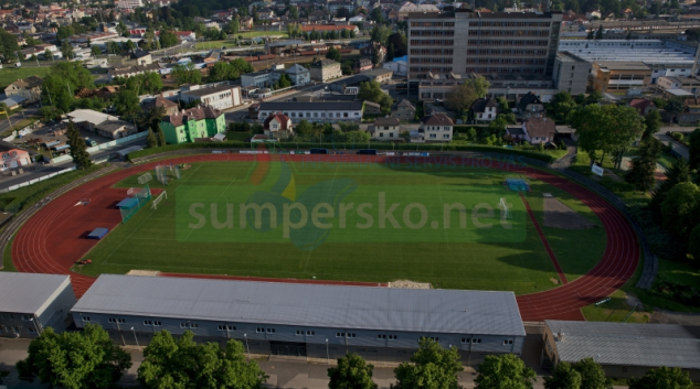 Šumperský Sportovní den na Tyršově stadionu