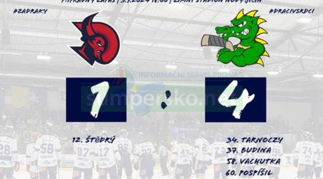 HOKEJ: Nový Jičín vs Šumperk 1:4