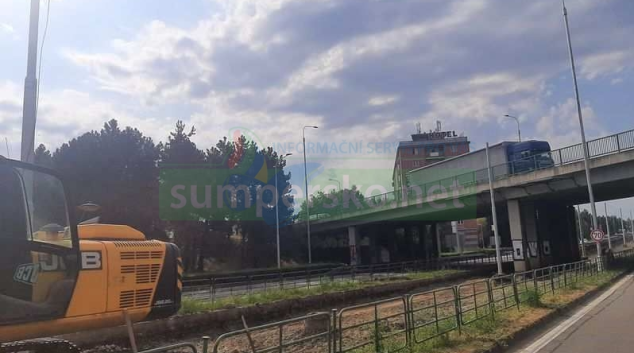 Bagrista strhl kabel