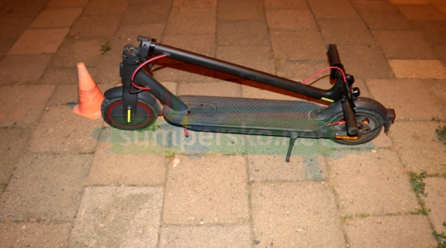 Posilněná alkoholem nezvládla jízdu na koloběžce