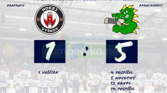 HOKEJ: Vyškov vs Šumperk 1:5