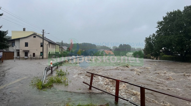 Dnešní srážky mohou přechodně zvýšit hladiny vodních toků