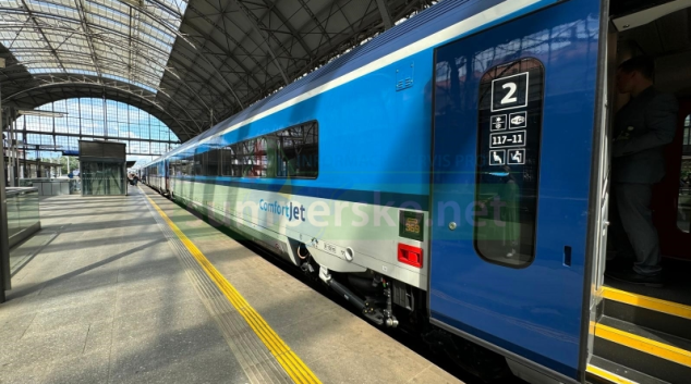 České dráhy v sobotu obnoví provoz prvních dálkových vlaků na Ostravsko