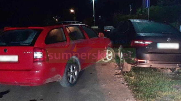 Opilý řidič havaroval