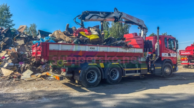 Odpad, který vznikl po povodních, je potřeba zlikvidovat