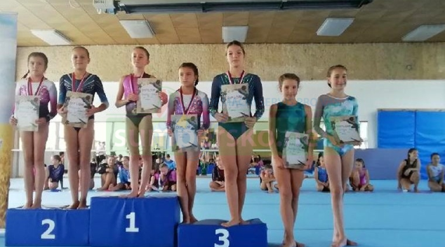 Sportovní gymnastky závodily v Bruntále