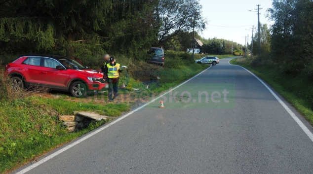 Nehoda ve Vikanticích při předjíždění