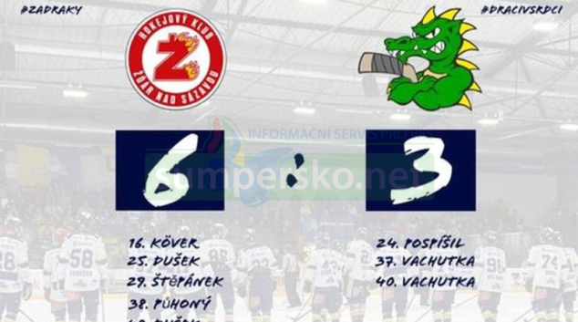 HOKEJ: Žďár nad Sázavou vs Šumperk 6:3