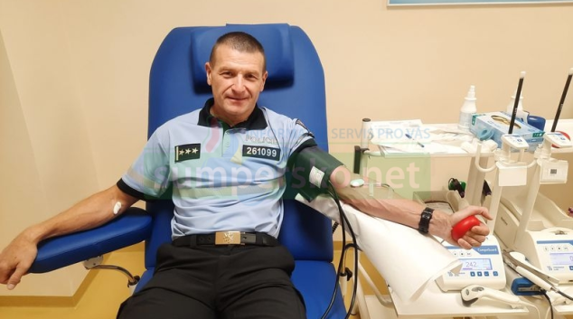 Policisté z územního odboru Šumperk darovali krev a plazmu